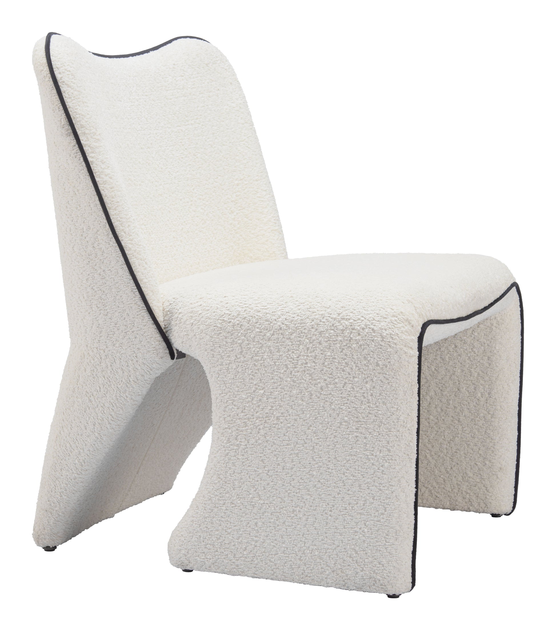 charcoal brushed metal accent chair styled in a contemporary minimalist entryway