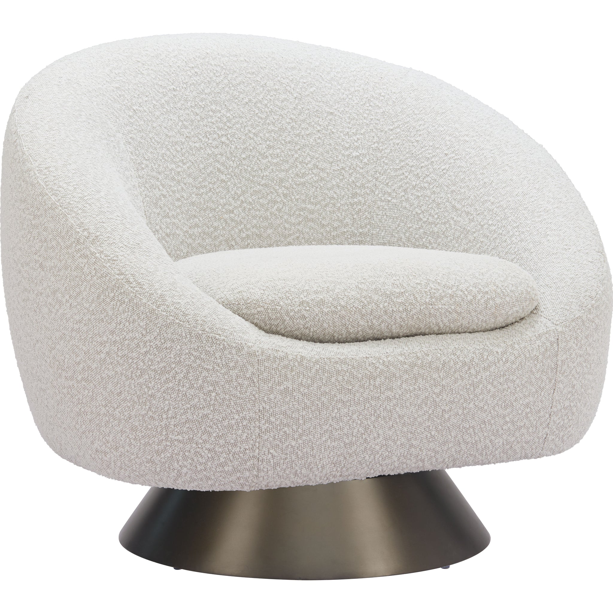 Modan Swivel Chair Misty Gray
