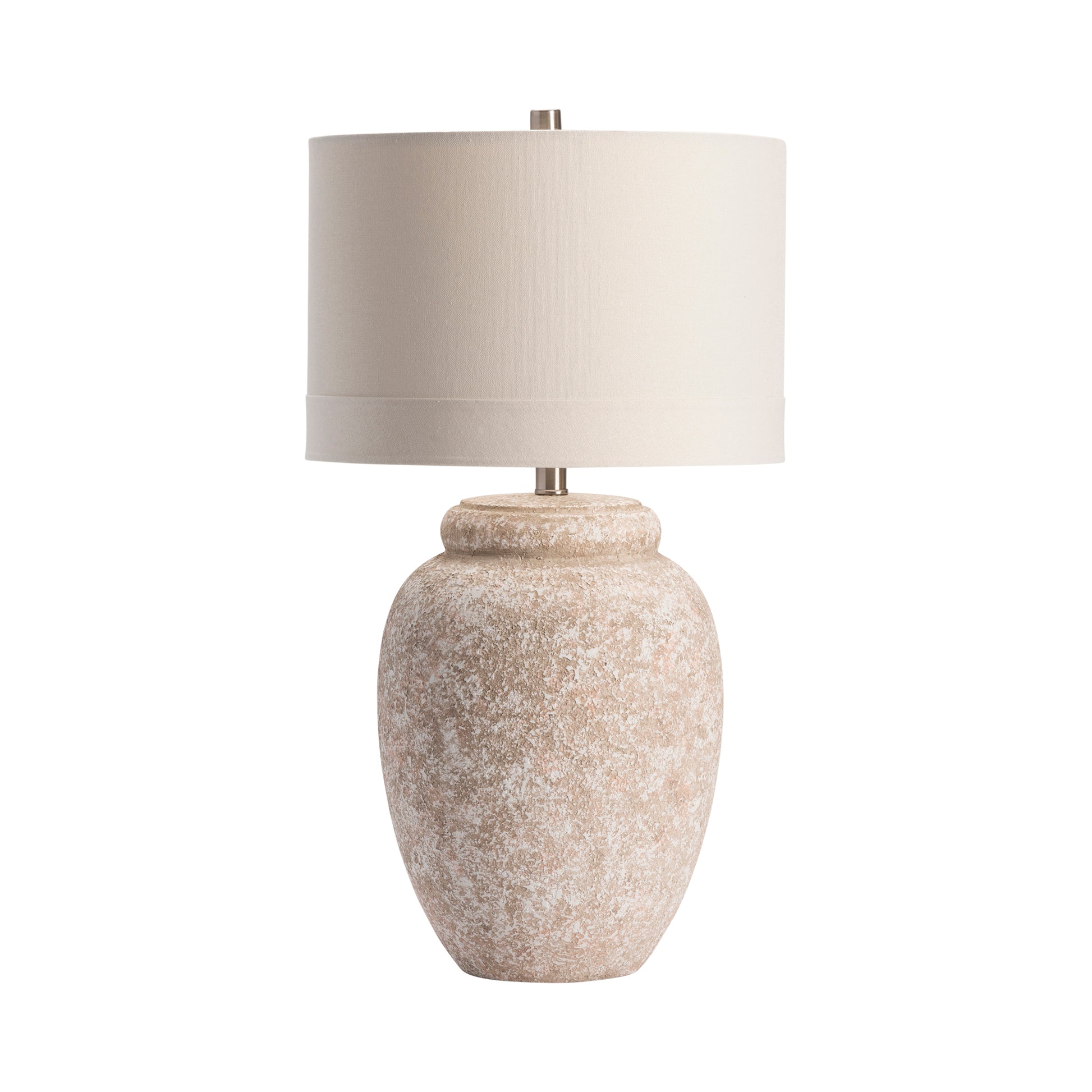 warm-toned soft table lamp in a elegant modern bedroom setting