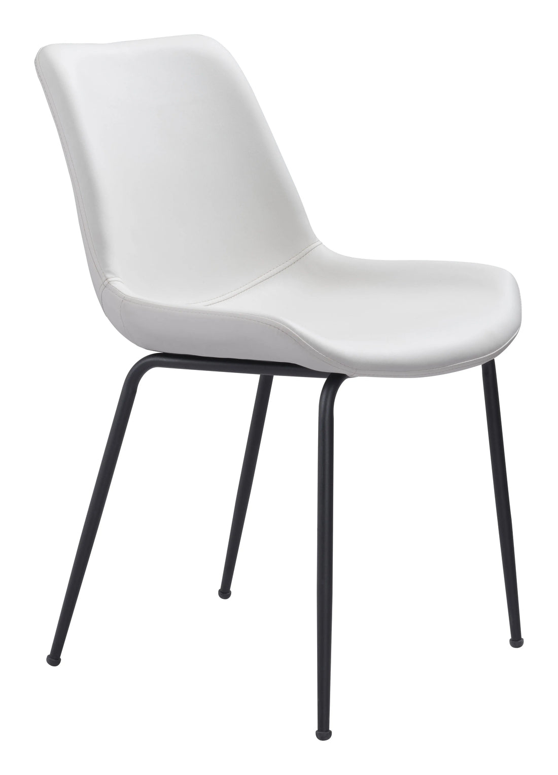 Byron Modern White Dining Chair (Set of 2)