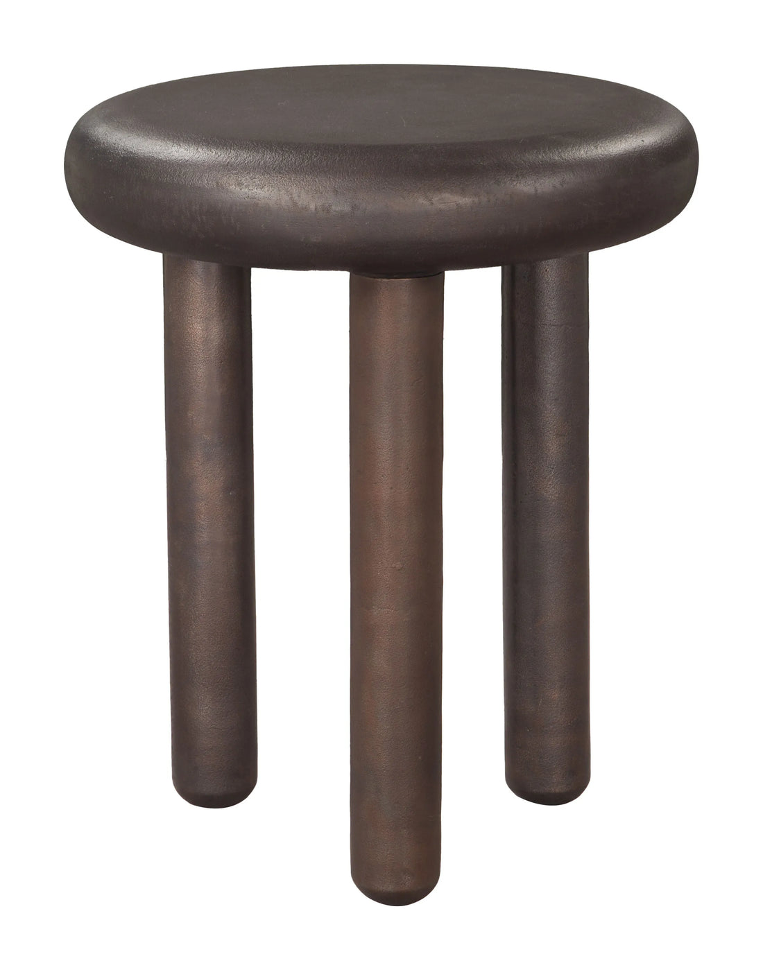 Arian Modern Bronze Aluminum Side Table