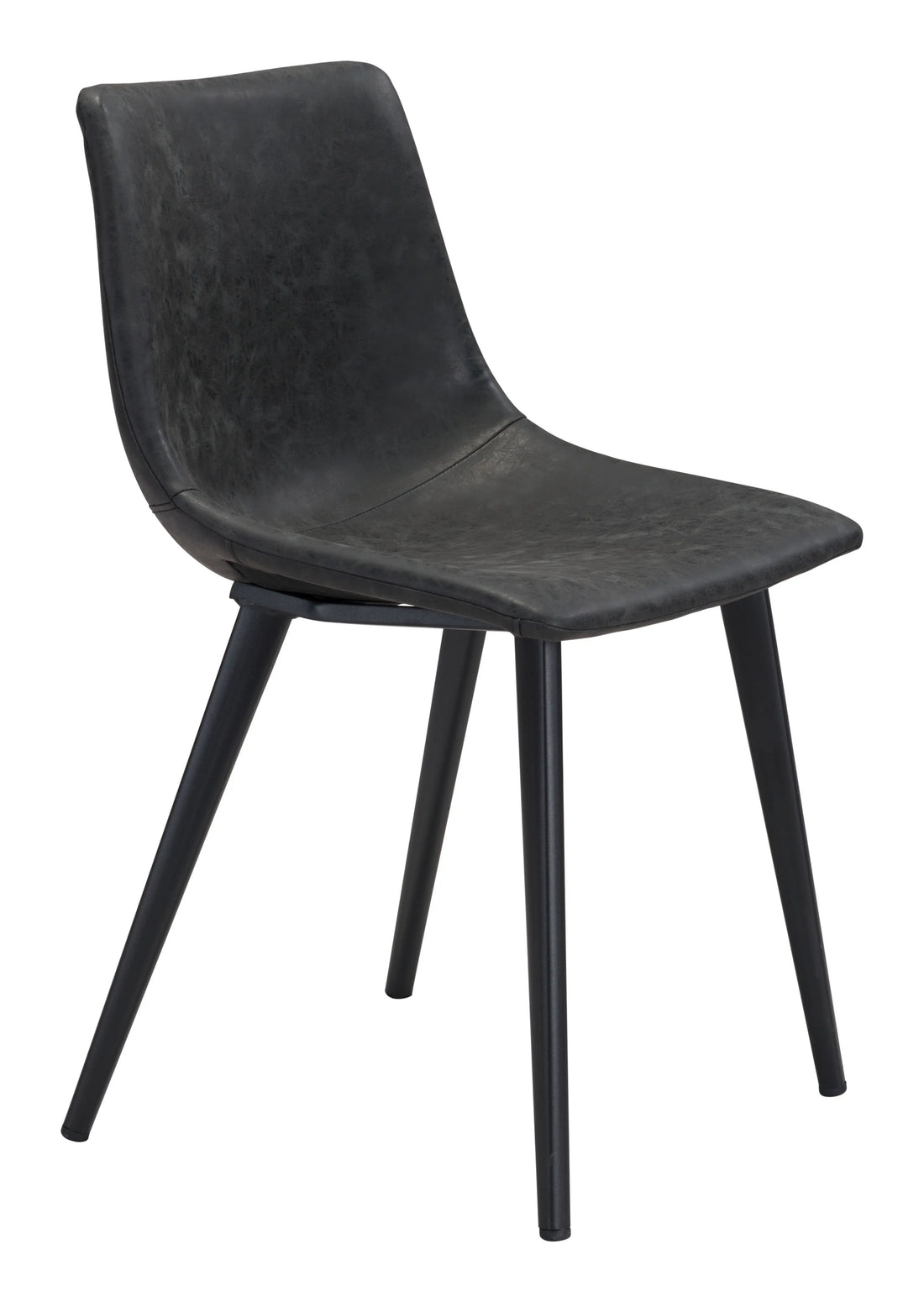 Daniel Modern Vintage & Black Dining Chair (Set of 2)