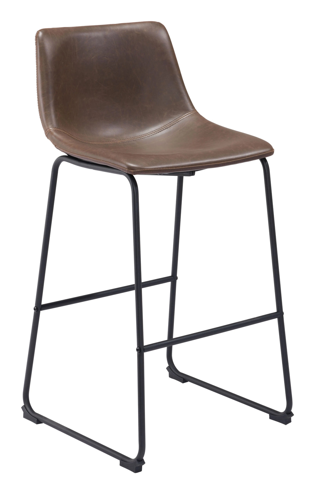 Smart Transitional Espresso Bar Stool (Set of 2)