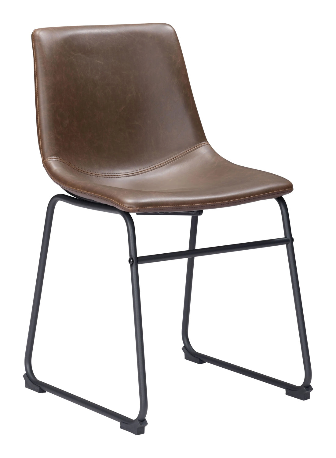 Smart Transitional Espresso Dining Chair (Set of 2)