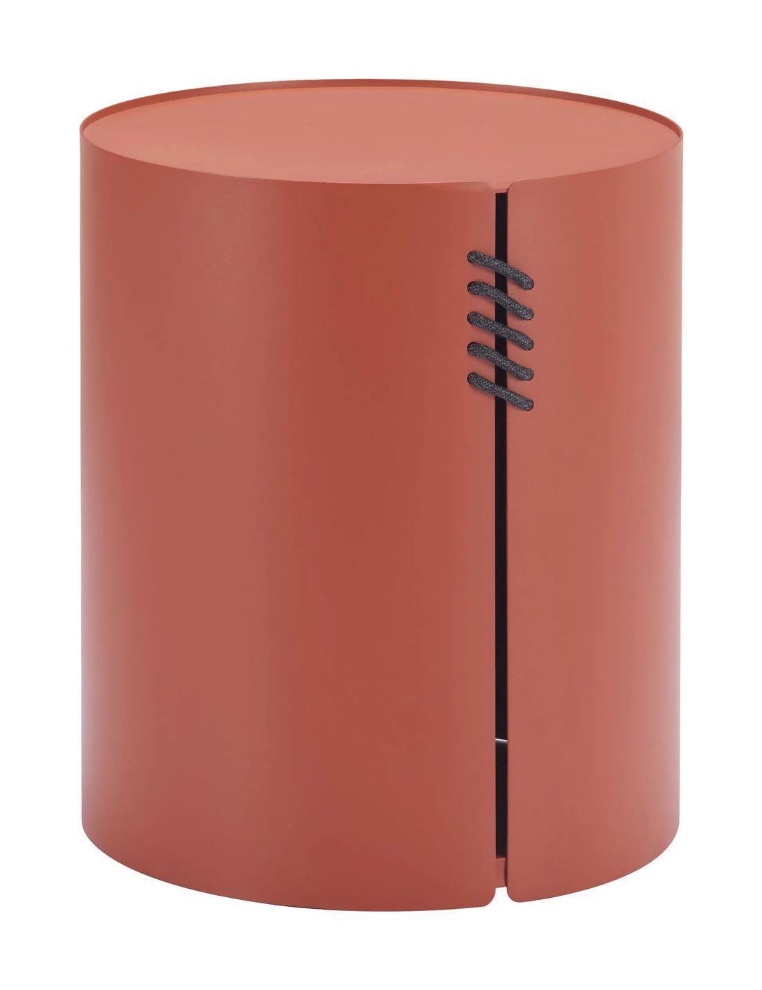 Bayu Modern Brown Aluminum Side Table