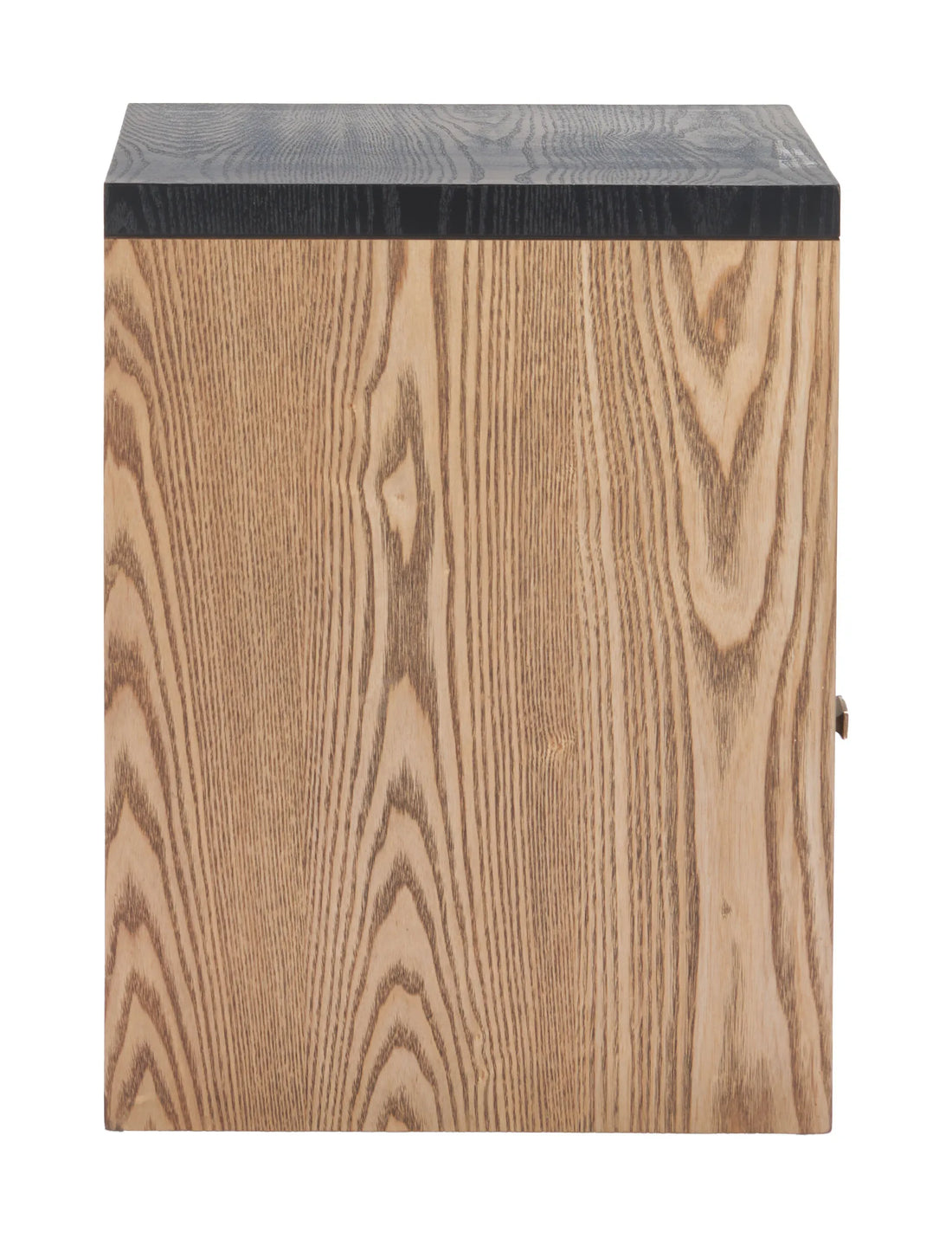 Natt Modern Black Wood Side Table