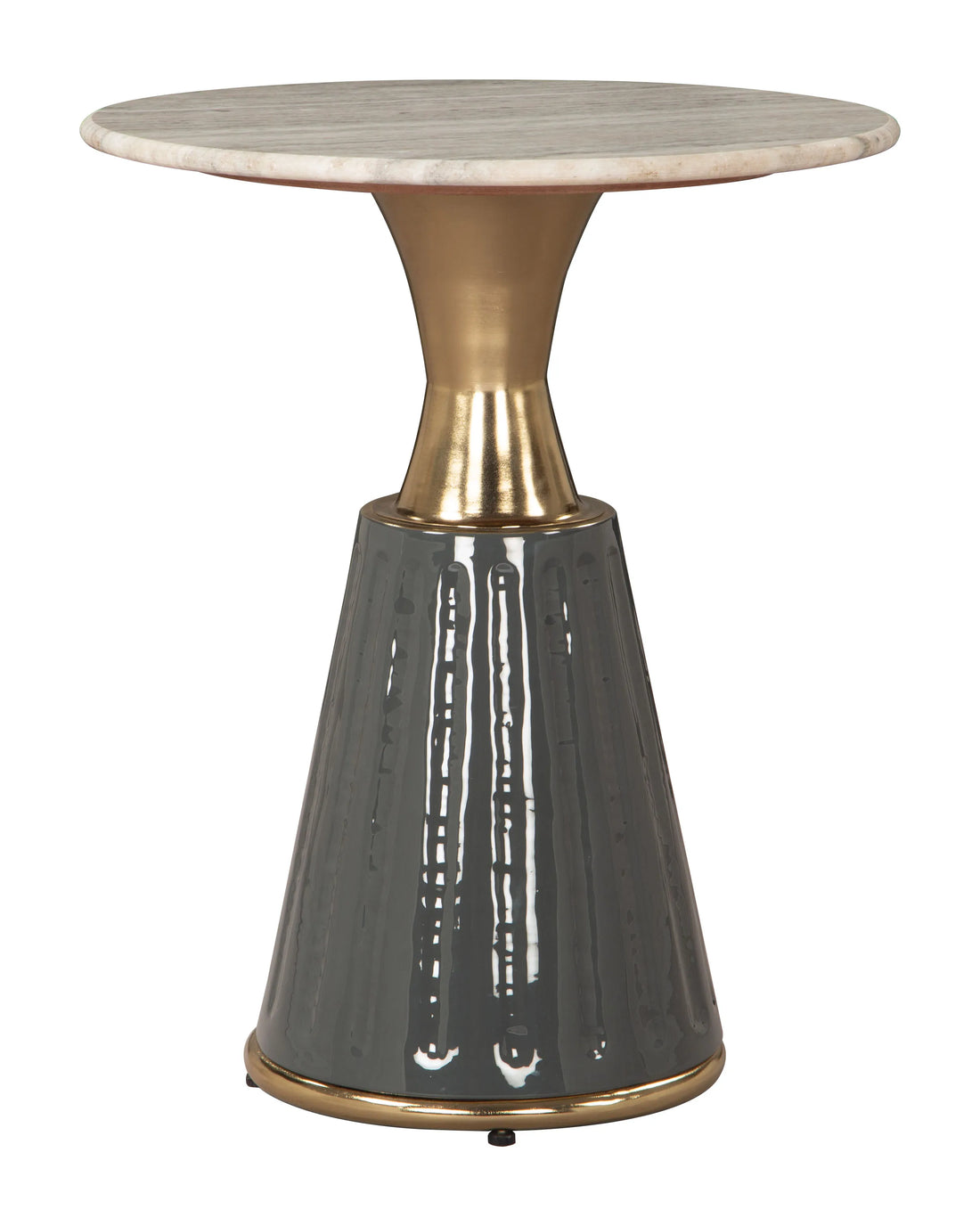 Glasa Modern Natural Marble Side Table