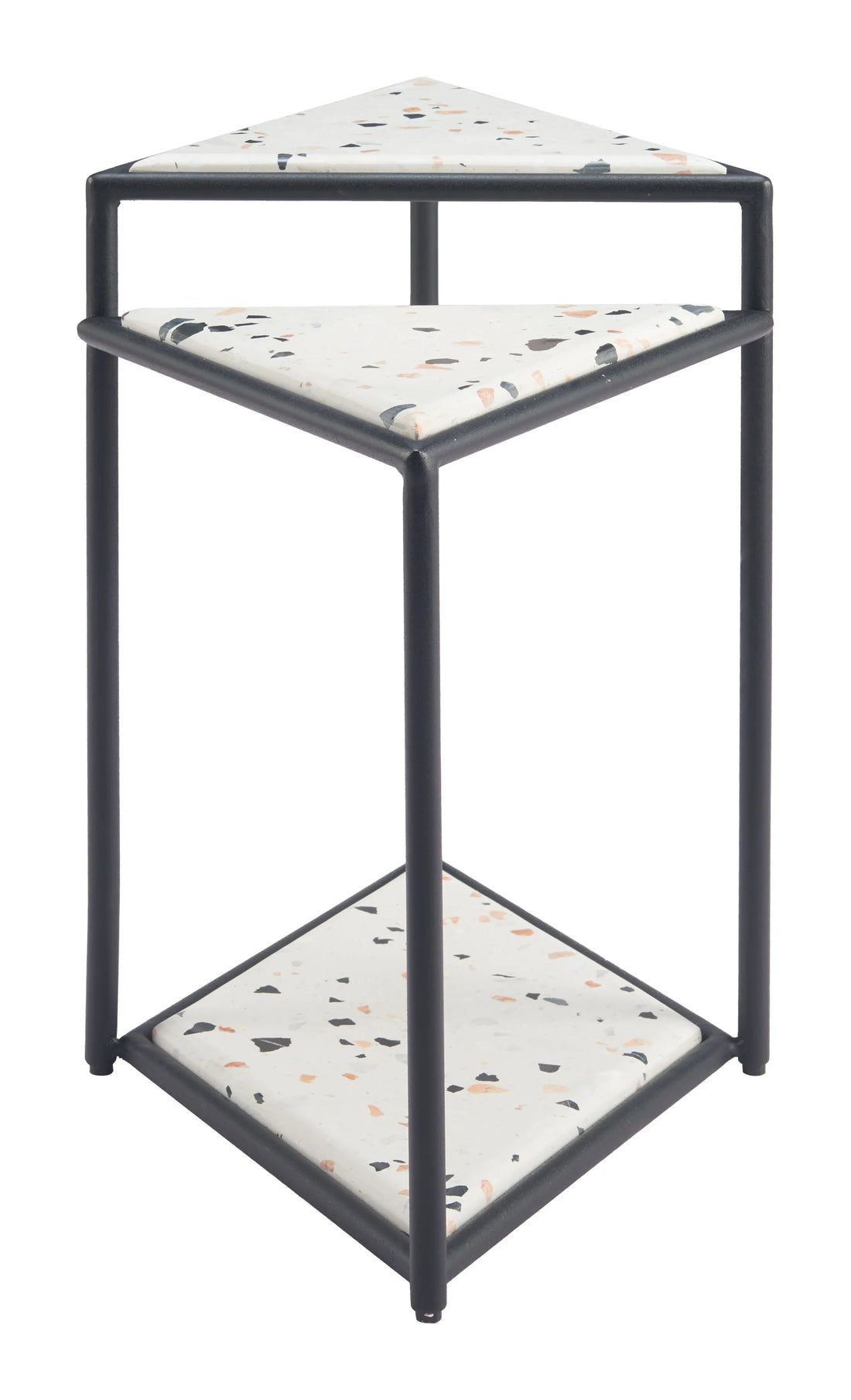 Miste Modern Multicolor Terrazzo Stone Side Table