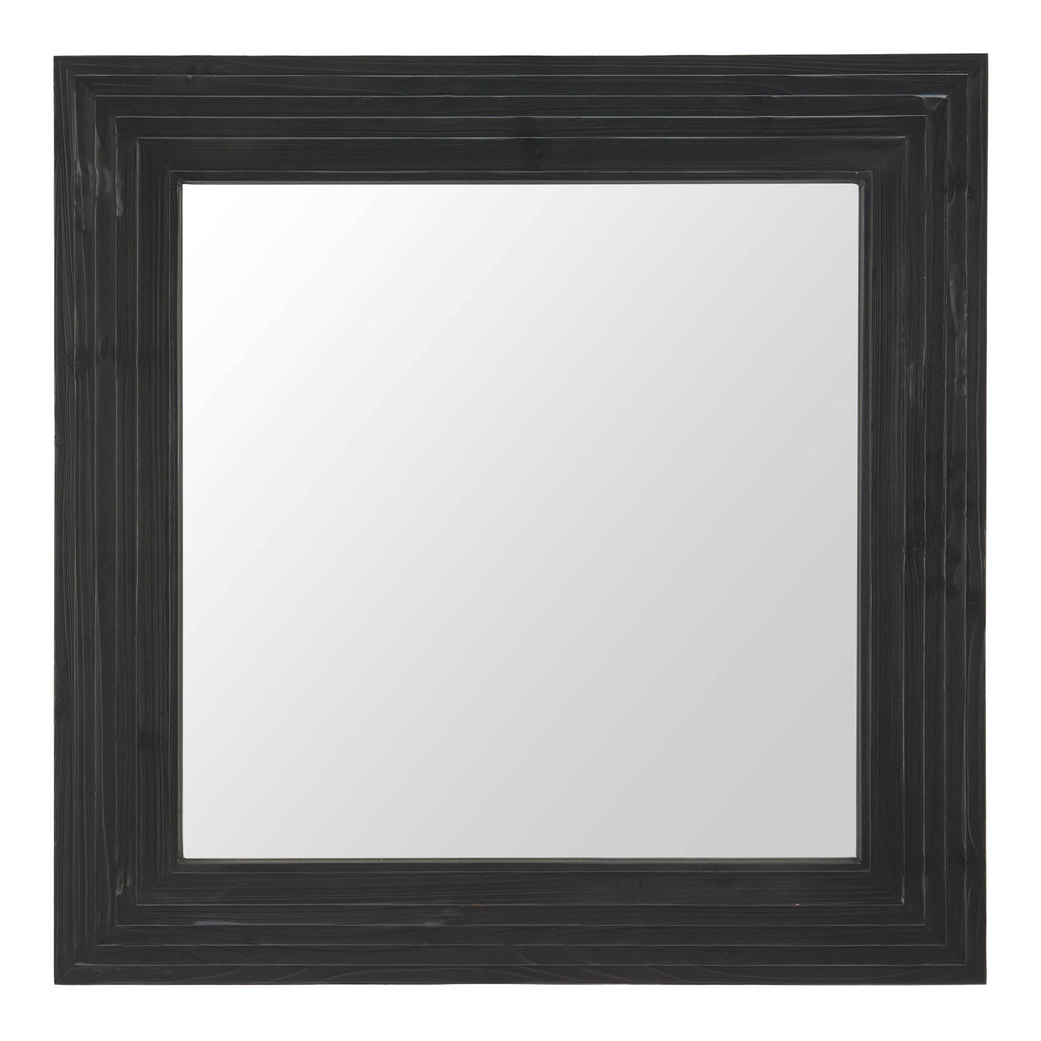 Kare Mirror Black