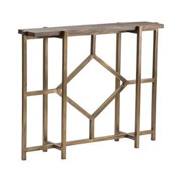 beige plush accent table in a elegant modern bedroom setting