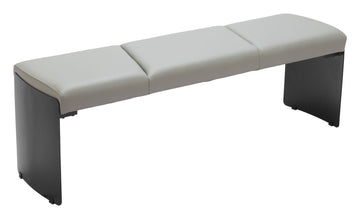 ivory solid wood bench styled in a farmhouse chic modern living room