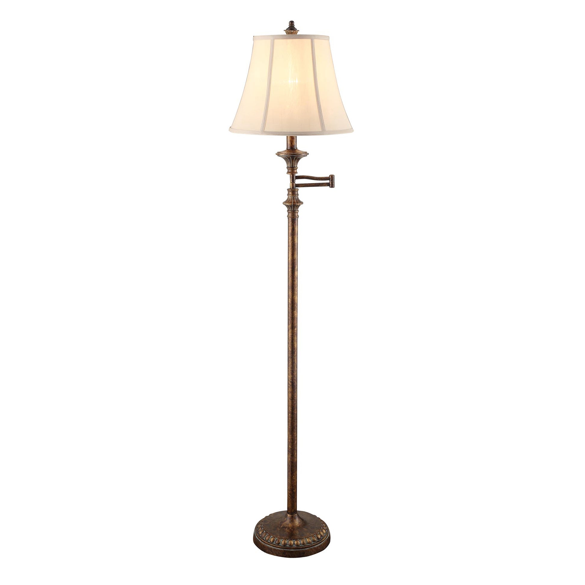 charcoal textured table lamp in a minimalist dining room setting