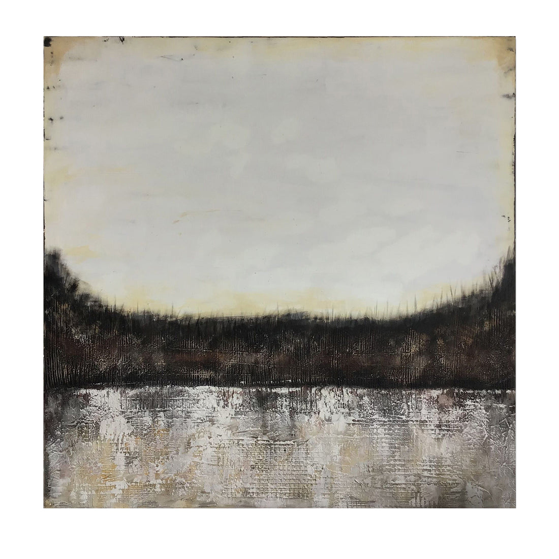 Hazel styled for a rustic living room space.