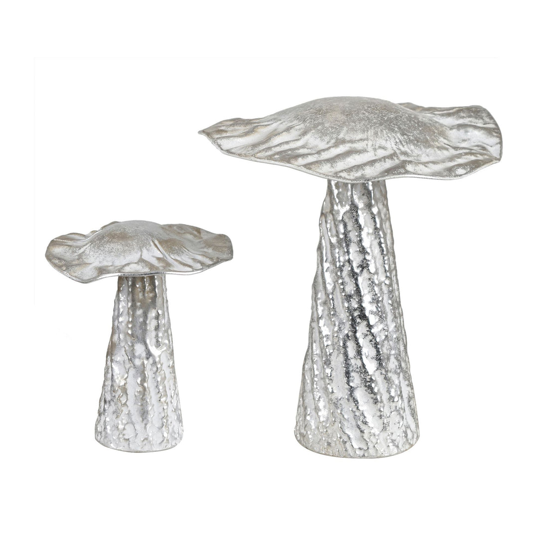2 Piece Metal D?cor contemporary wall art displayed in a modern living room setting