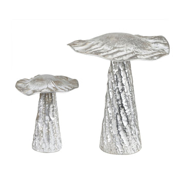 2 Piece Metal D?cor contemporary wall art displayed in a modern living room setting