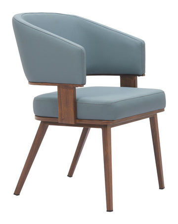 warm-toned brushed metal accent chair styled in a mid-century minimalist entryway