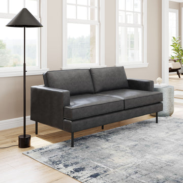 neutral-toned linen home dŽcor piece in a modern bedroom setting