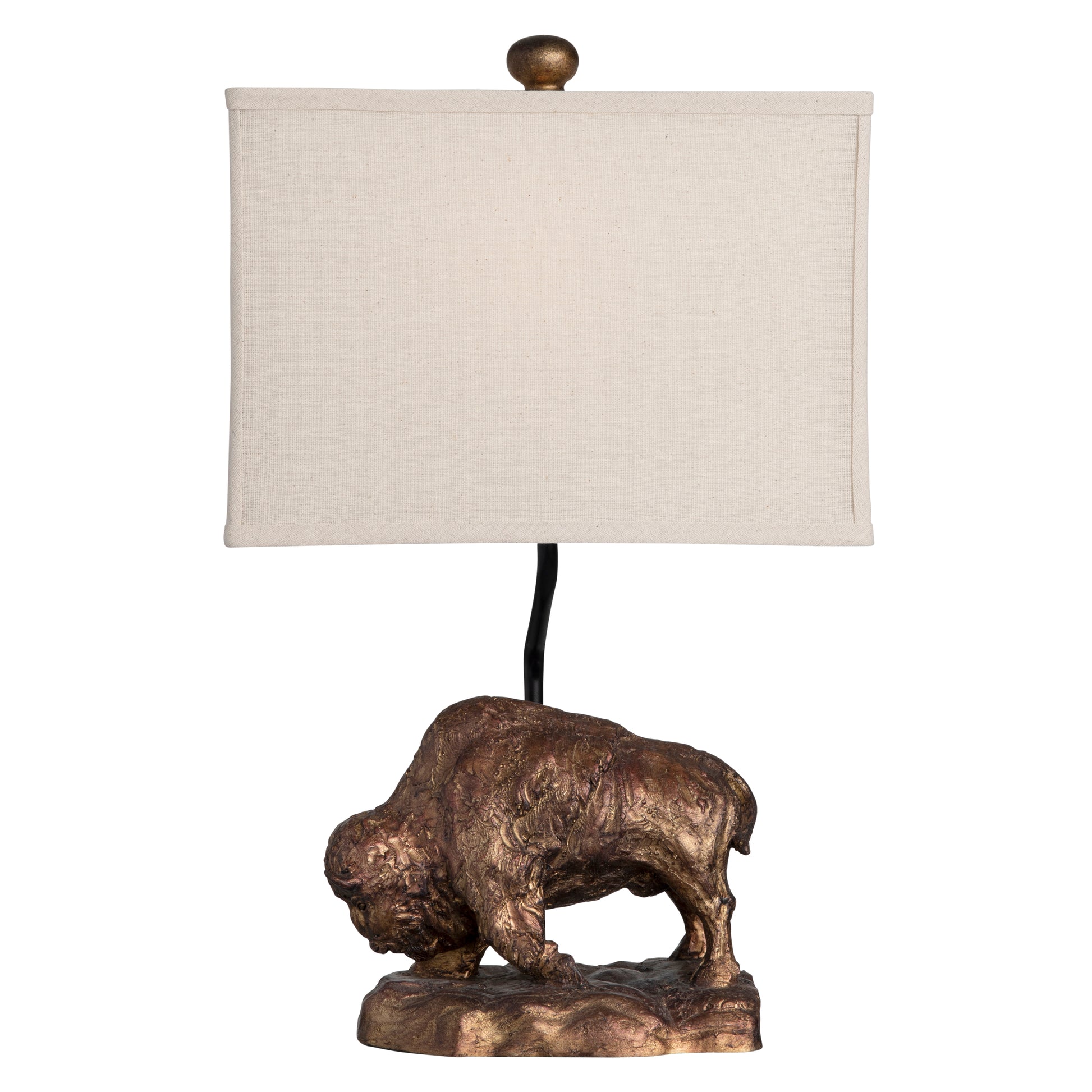 white brushed table lamp in a farmhouse contemporary bedroom setting
