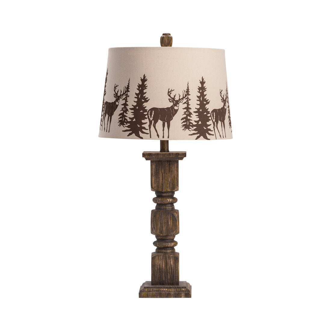 ivory cotton table lamp in a refined master bedroom setting