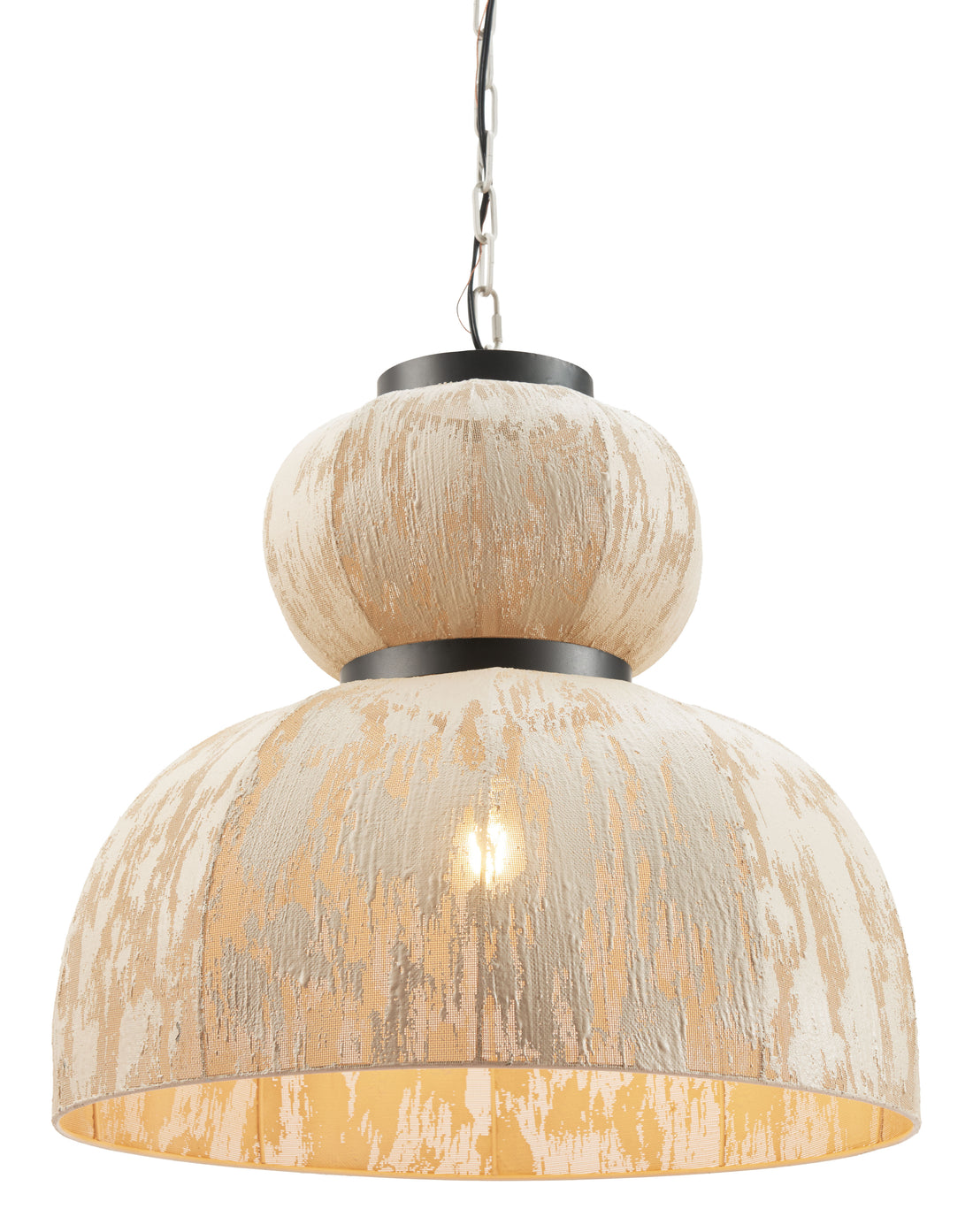 ivory solid wood lamp styled in a farmhouse chic modern living room