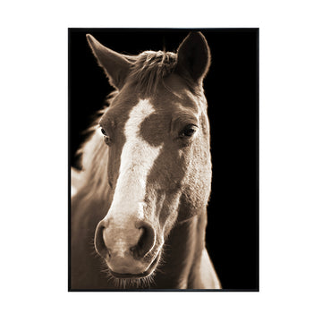 Fayette 2 contemporary framed art print displayed in a upscale living room setting