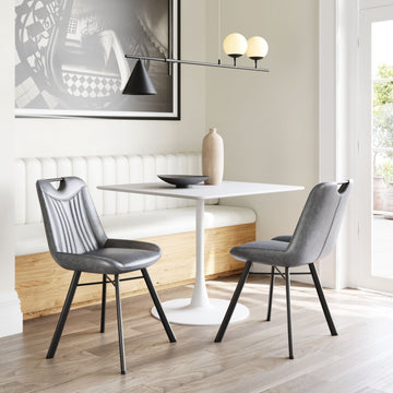 warm-toned soft accent table in a classic entryway setting