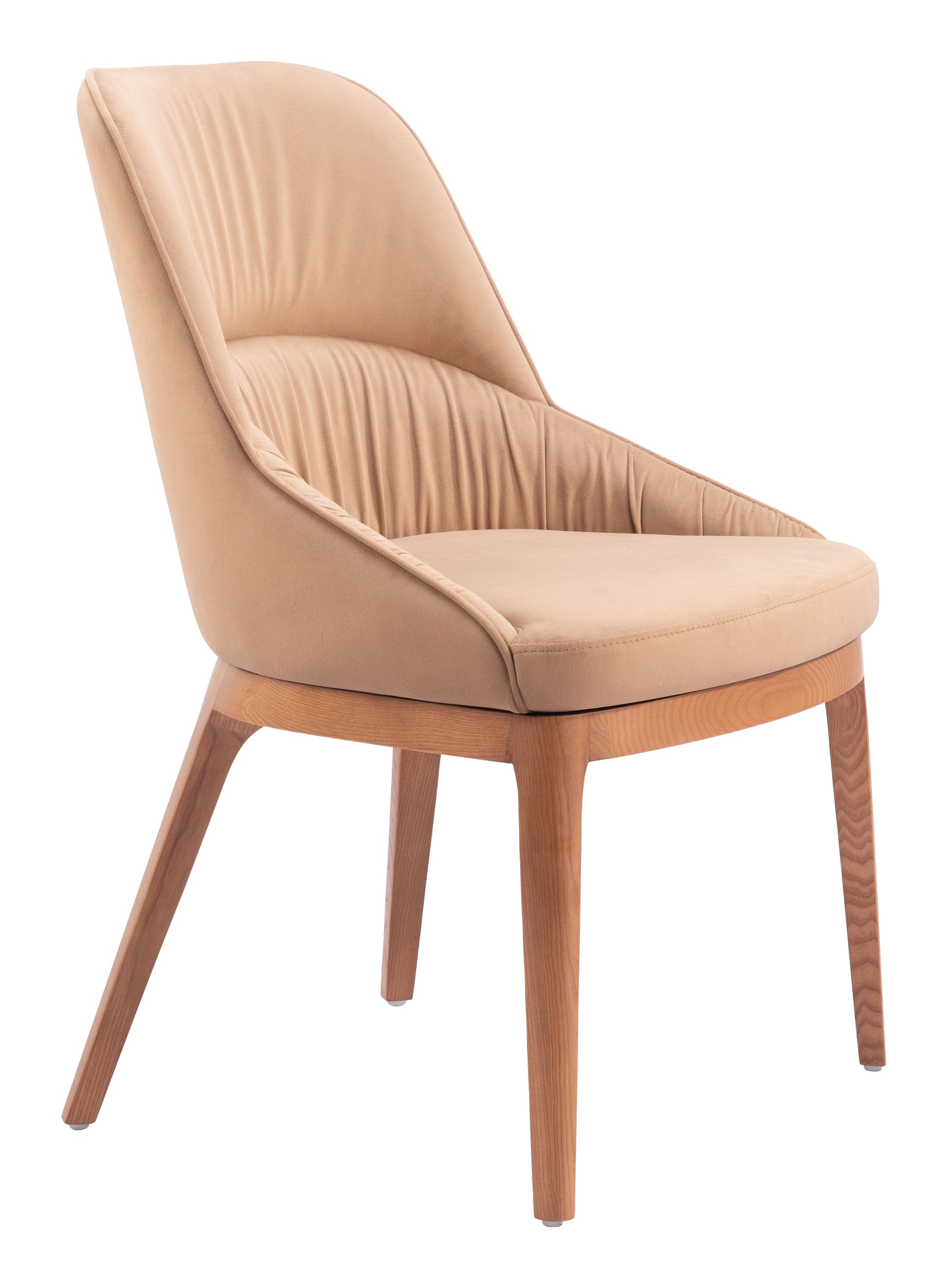 charcoal brushed metal accent chair styled in a mid-century minimalist entryway