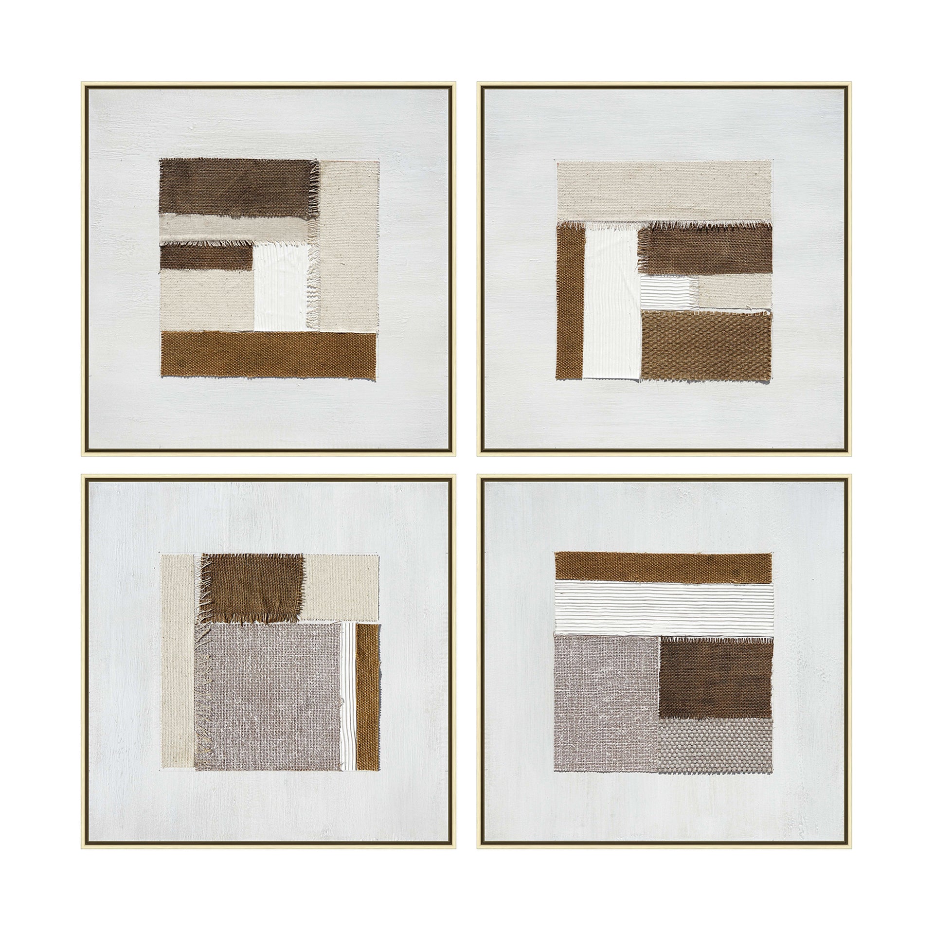 Whitfield contemporary canvas artwork displayed in a contemporary loft setting