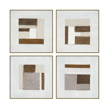 Whitfield contemporary canvas artwork displayed in a contemporary loft setting