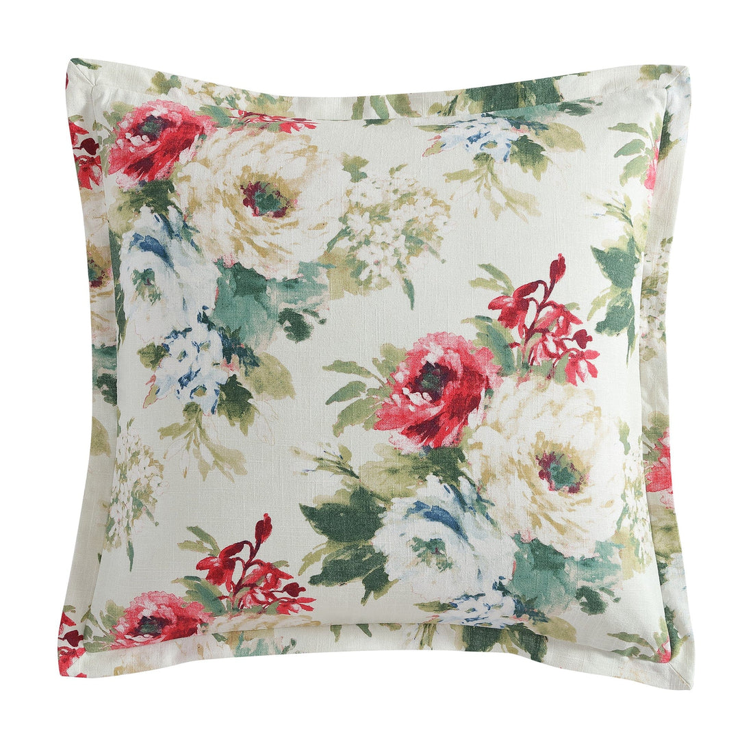 warm-toned plush pillow sham in a classic contemporary bedroom setting
