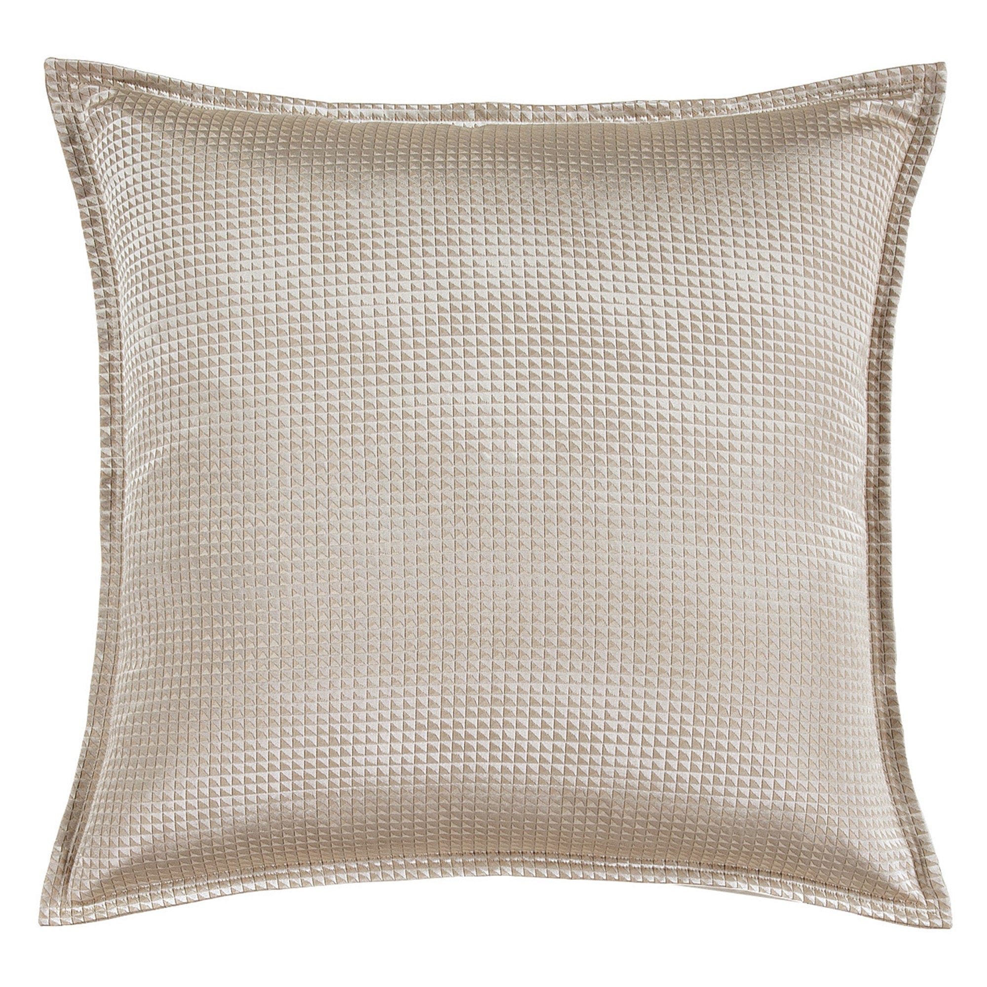 Sydney Jacquard Euro Sham styled for a transitional bedroom space.