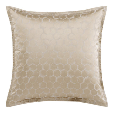 neutral-toned linen pillow sham in a refined living room setting