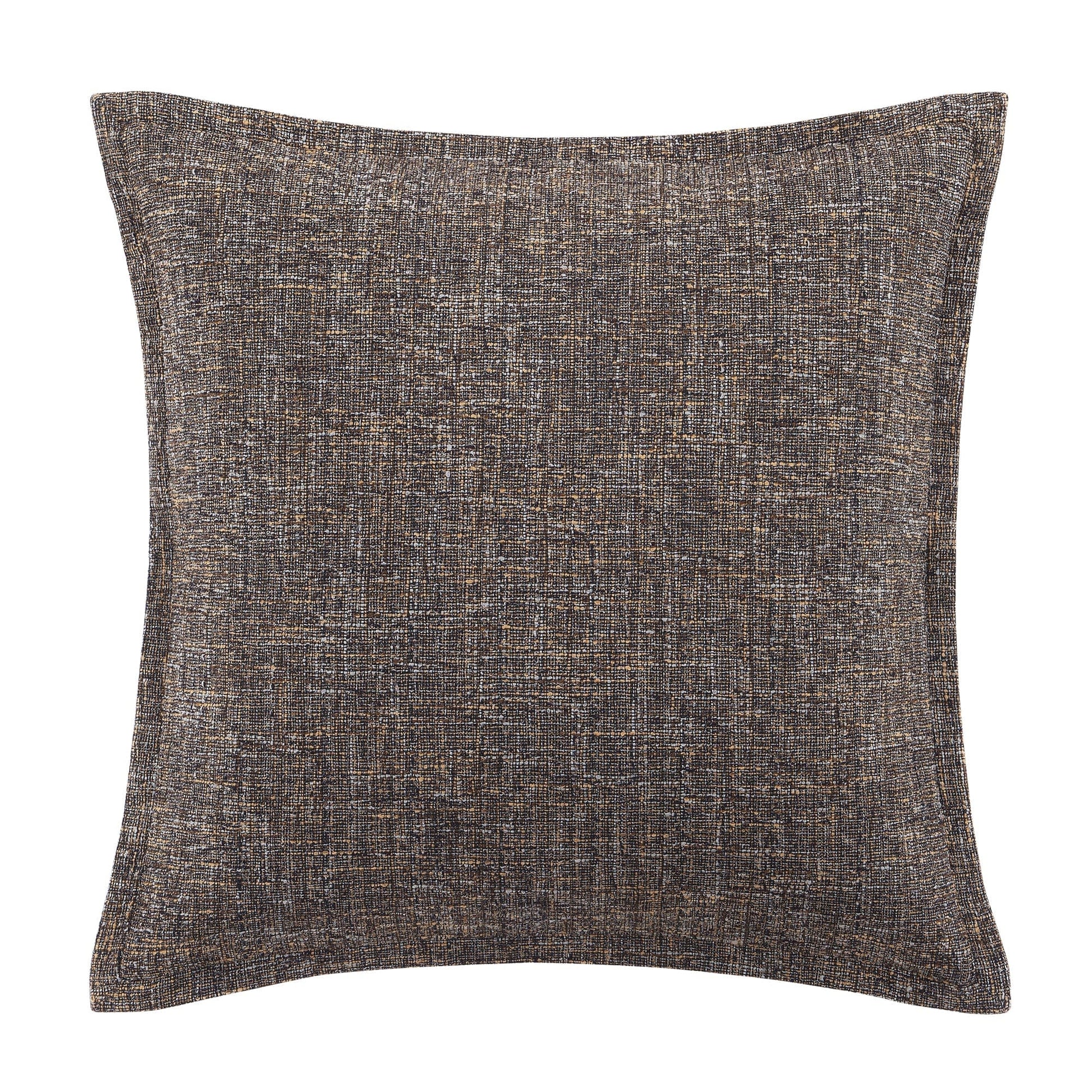 gray cotton pillow sham in a refined living room setting