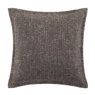 gray cotton pillow sham in a refined living room setting