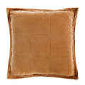 cream woven pillow sham in a modern bedroom setting