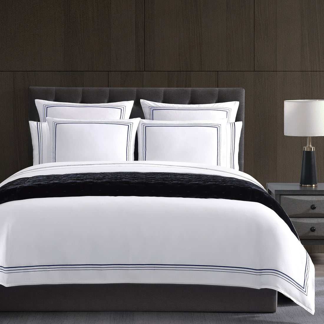 warm-toned plush duvet cover in a farmhouse cozy bedroom setting