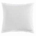 warm-toned plush pillow sham in a classic contemporary bedroom setting