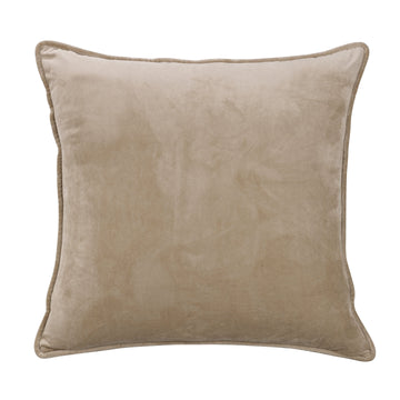 natural fabric pillow sham in a elegant modern bedroom setting