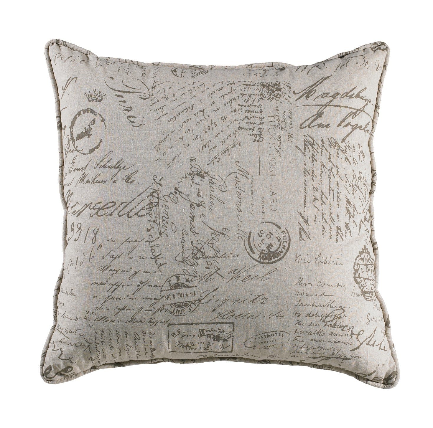 ivory soft pillow sham in a farmhouse cozy bedroom setting
