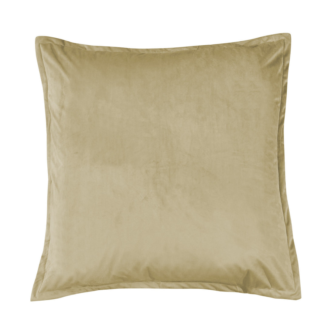 natural fabric pillow sham in a modern bedroom setting