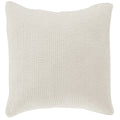 warm-toned plush pillow sham in a contemporary master bedroom setting