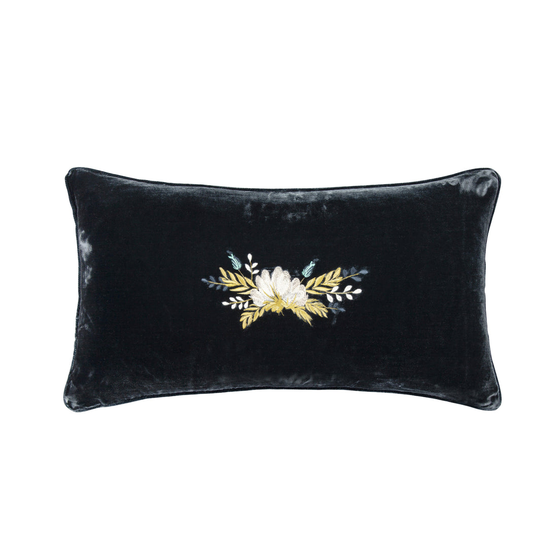 Stella Faux Silk Velvet Body Pillow styled for a southwestern living room space.
