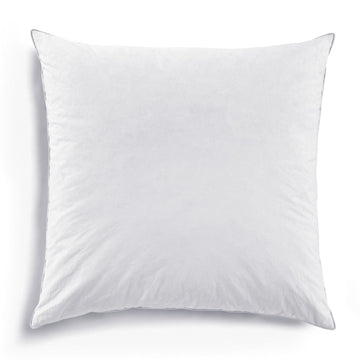 warm-toned plush pillow sham in a contemporary master bedroom setting