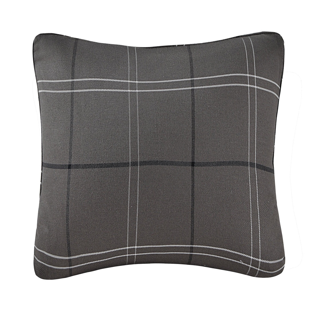natural velvet pillow sham in a refined master bedroom setting