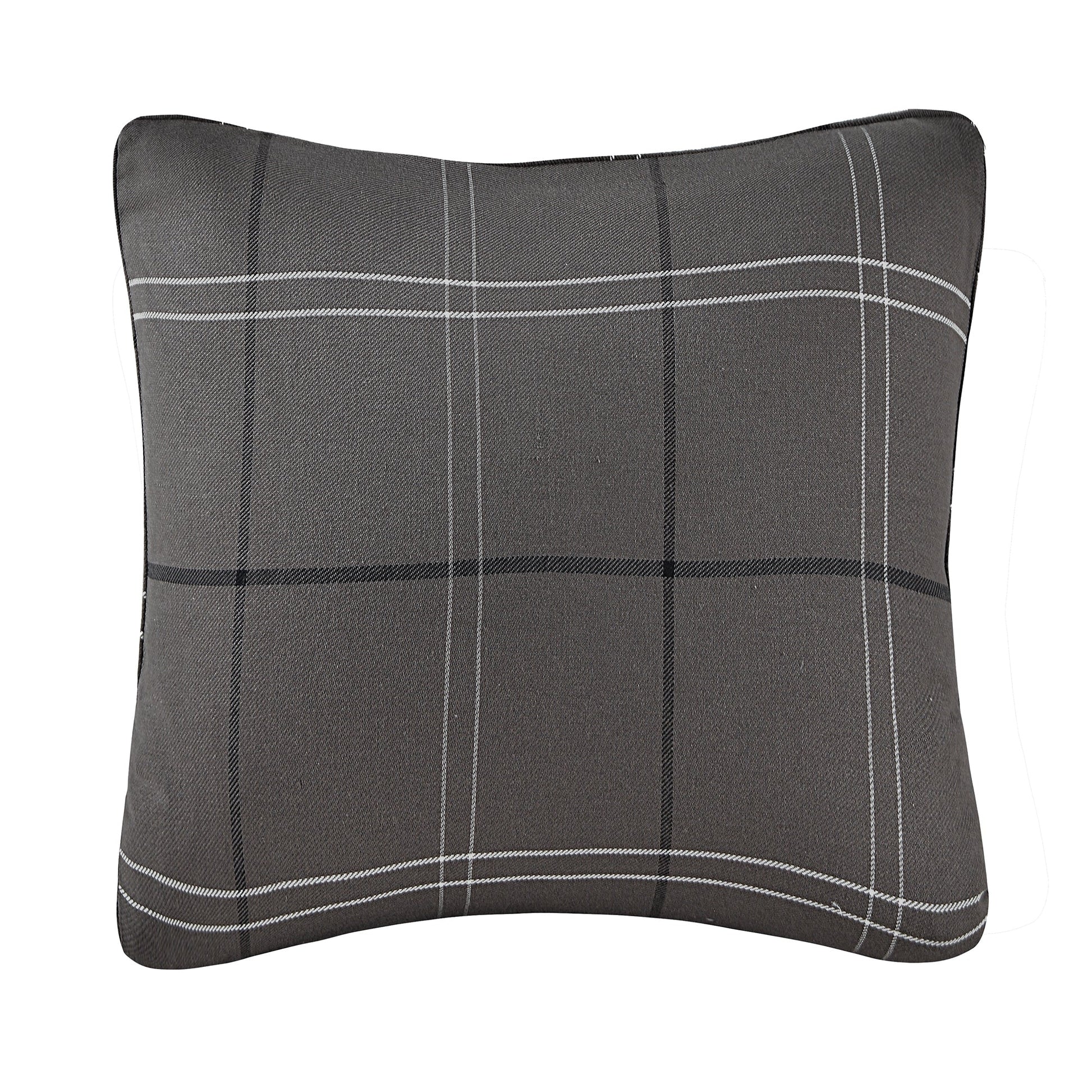 natural velvet pillow sham in a refined master bedroom setting