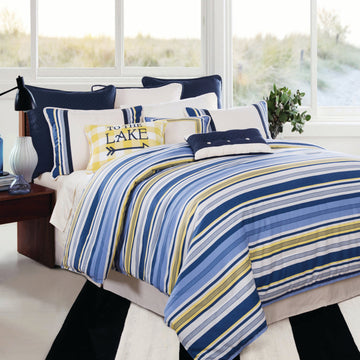 earth-toned fabric home décor piece in a contemporary cozy bedroom setting