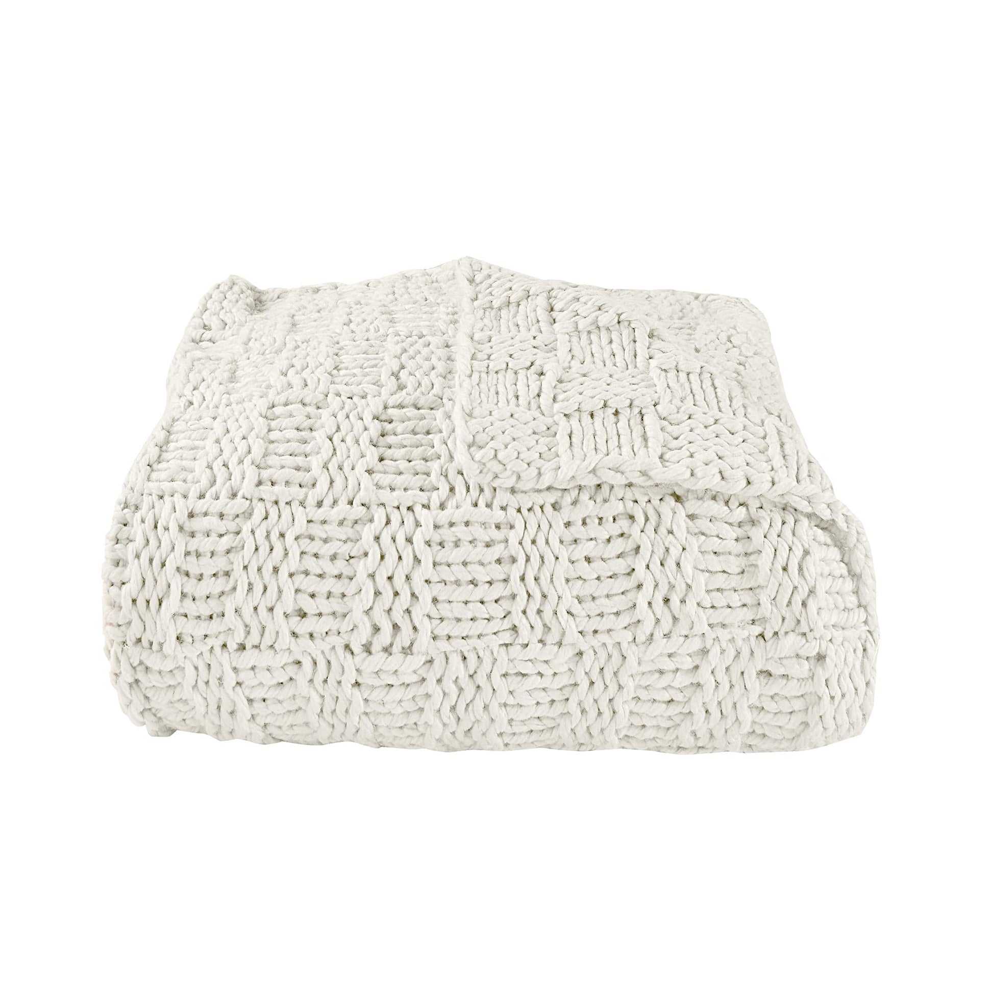 warm-toned soft throw in a classic entryway setting