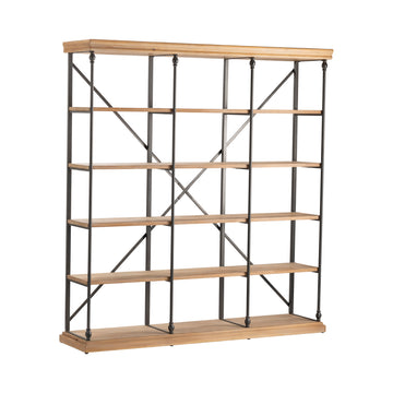 ivory cotton wall shelf in a contemporary cozy bedroom setting