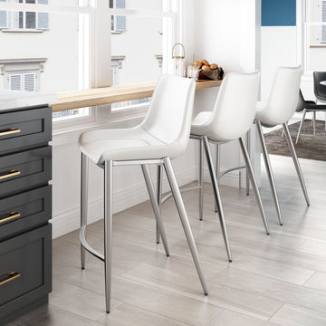gray canvas home dŽcor piece in a classic entryway setting