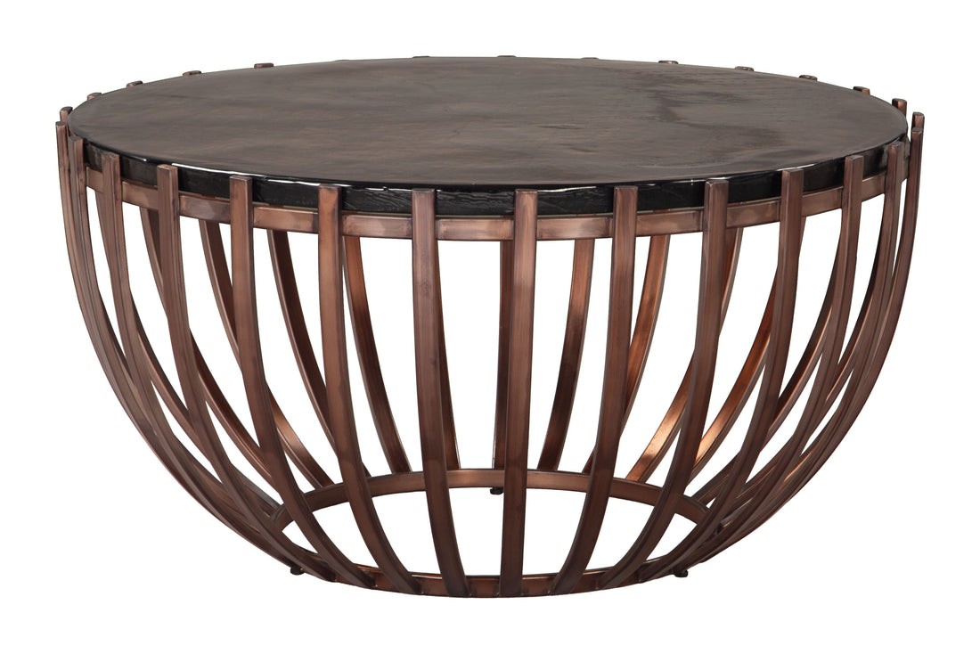natural wood solid wood coffee table styled in a modern modern living room